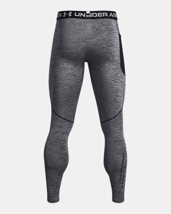 Men's ColdGear® Twist Leggings, Gray, pdpMainDesktop image number 5